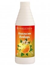 Основа для напитков ProffSyrop (ПрофСироп) Апельсин-Имбирь 1 кг