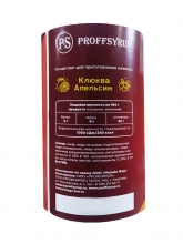 Основа для напитков ProffSyrop (ПрофСироп) Клюква-Апельсин 1 кг